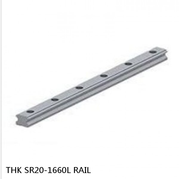 SR20-1660L RAIL THK Linear Bearing,Linear Motion Guides,Radial Type Caged Ball LM Guide (SSR),Radial Rail (SR) for SSR Blocks