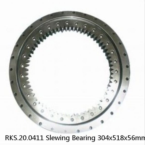 RKS.20.0411 Slewing Bearing 304x518x56mm