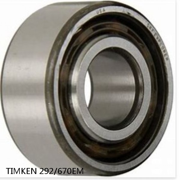 292/670EM TIMKEN Double Row Double Row Bearings #1 small image