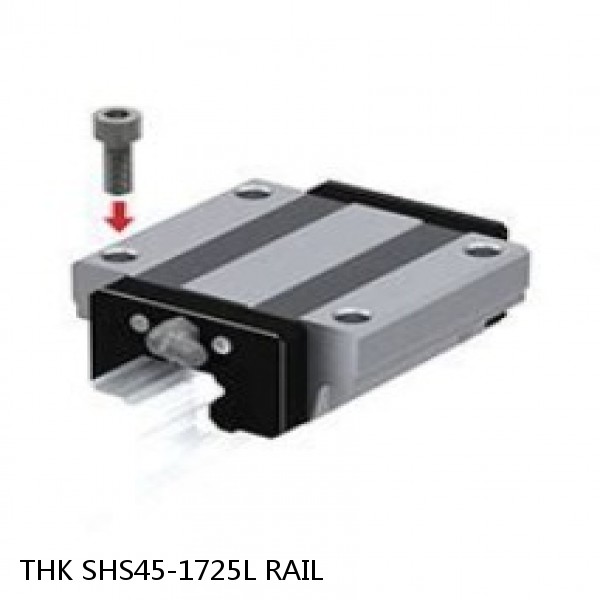 SHS45-1725L RAIL THK Linear Bearing,Linear Motion Guides,Global Standard Caged Ball LM Guide (SHS),Standard Rail (SHS) #1 small image