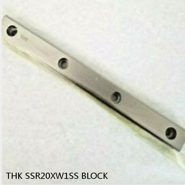SSR20XW1SS BLOCK THK Linear Bearing,Linear Motion Guides,Radial Type Caged Ball LM Guide (SSR),SSR-XW Block #1 small image