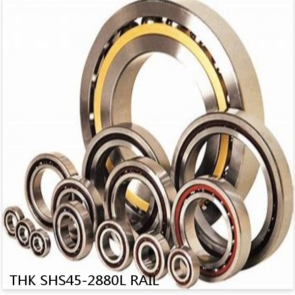 SHS45-2880L RAIL THK Linear Bearing,Linear Motion Guides,Global Standard Caged Ball LM Guide (SHS),Standard Rail (SHS) #1 small image