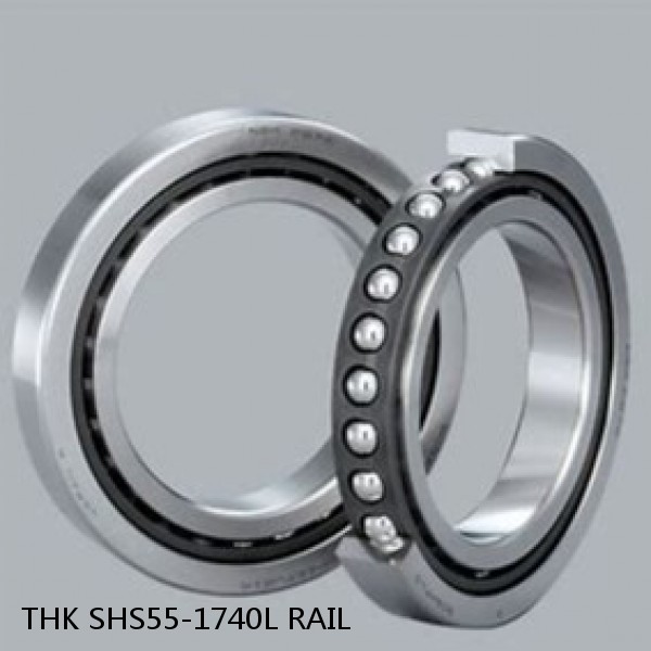 SHS55-1740L RAIL THK Linear Bearing,Linear Motion Guides,Global Standard Caged Ball LM Guide (SHS),Standard Rail (SHS)