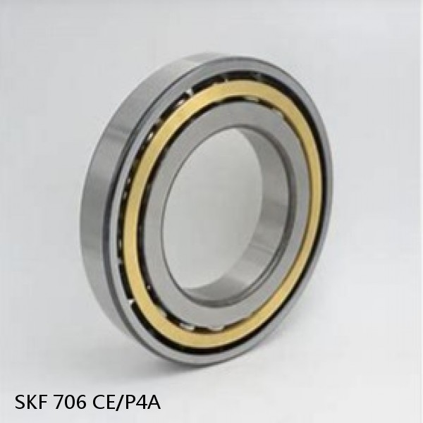 706 CE/P4A SKF High Speed Angular Contact Ball Bearings #1 small image