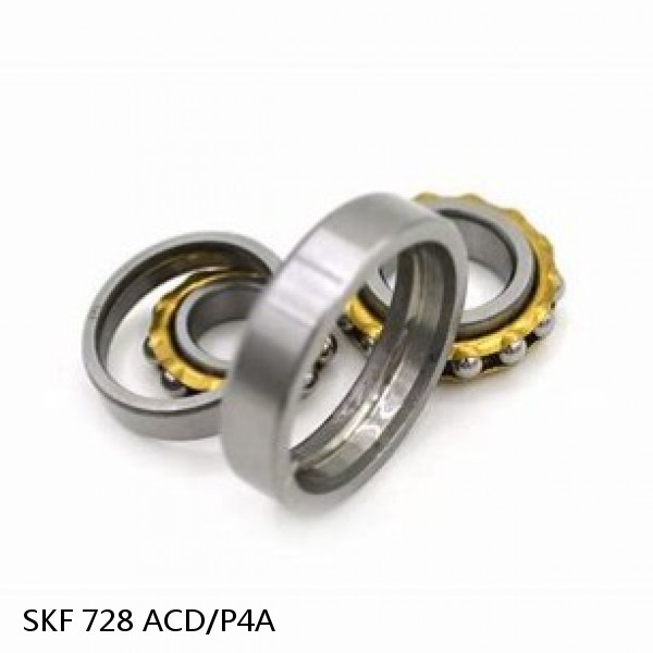 728 ACD/P4A SKF High Speed Angular Contact Ball Bearings #1 small image