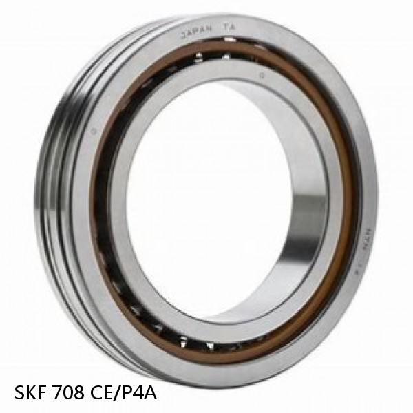 708 CE/P4A SKF High Speed Angular Contact Ball Bearings #1 small image