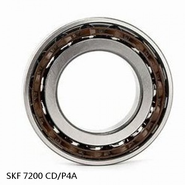 7200 CD/P4A SKF High Speed Angular Contact Ball Bearings #1 small image