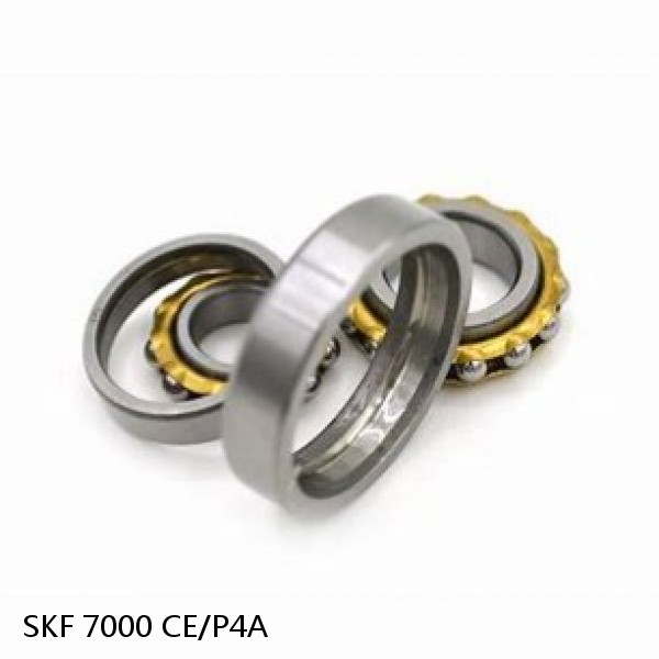 7000 CE/P4A SKF High Speed Angular Contact Ball Bearings