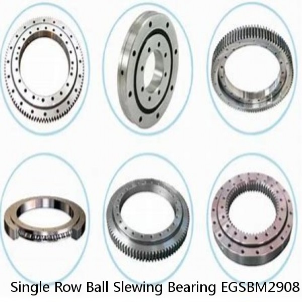 Single Row Ball Slewing Bearing EGSBM2908 2686 64 #1 small image