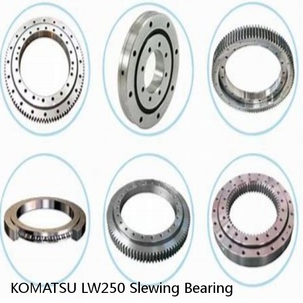 KOMATSU LW250 Slewing Bearing #1 small image