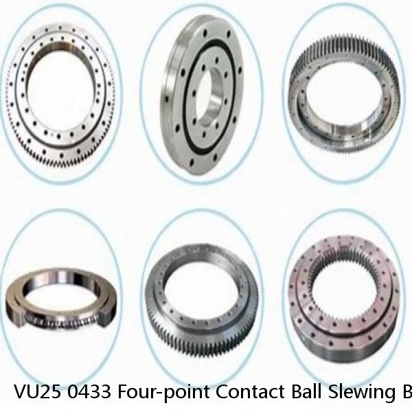 VU25 0433 Four-point Contact Ball Slewing Bearing 344x522x50 #1 small image