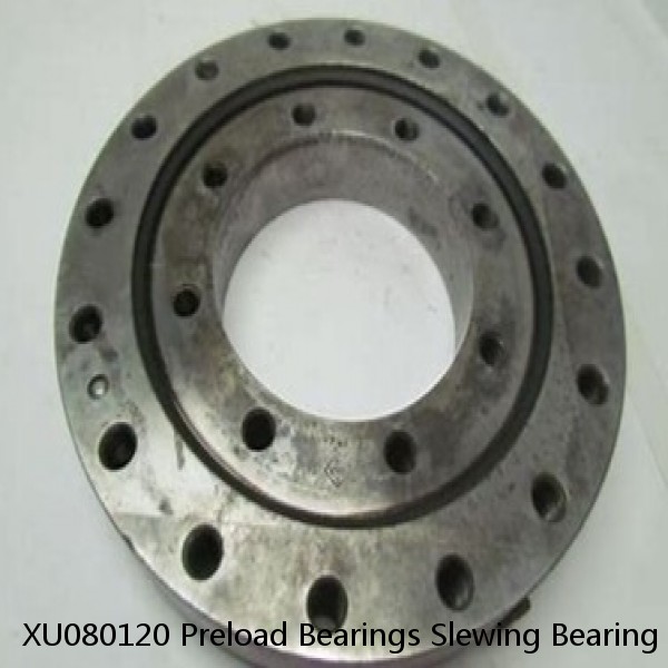 XU080120 Preload Bearings Slewing Bearing #1 small image