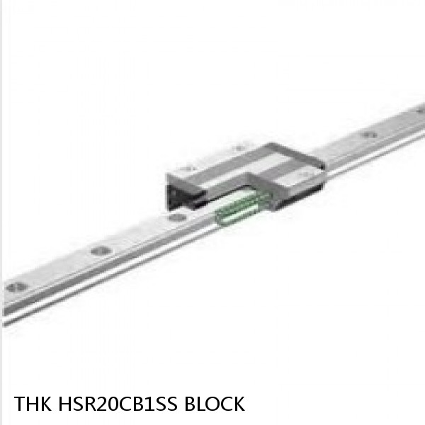 HSR20CB1SS BLOCK THK Linear Bearing,Linear Motion Guides,Global Standard LM Guide (HSR),HSR-CB Block #1 image