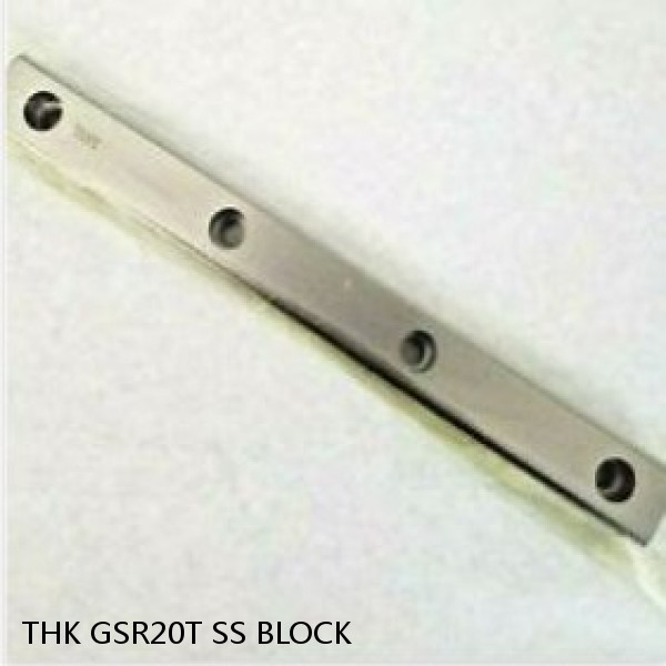 GSR20T SS BLOCK THK Linear Bearing,Linear Motion Guides,Separate Type (GSR),GSR-T Block #1 image