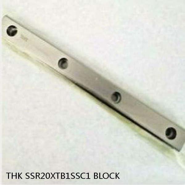SSR20XTB1SSC1 BLOCK THK Linear Bearing,Linear Motion Guides,Radial Type Caged Ball LM Guide (SSR),SSR-XTB Block #1 image
