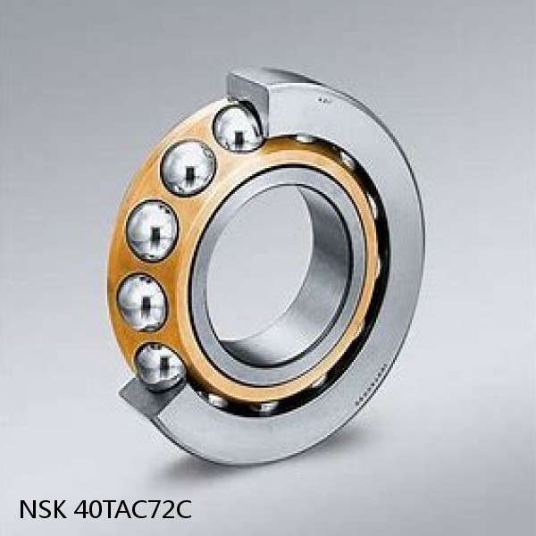 40TAC72C NSK Ball Screw Support Bearings #1 image