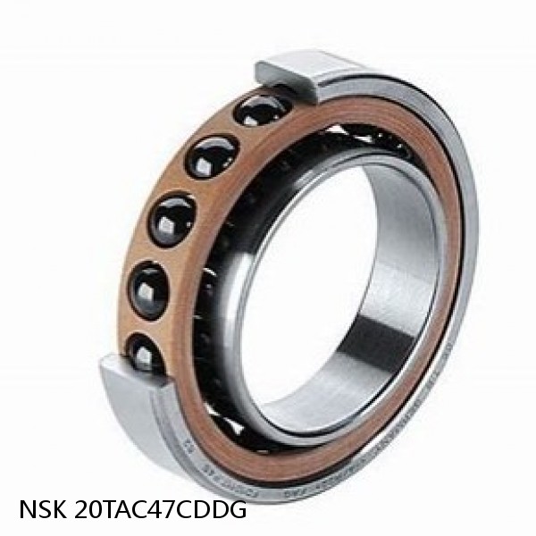 20TAC47CDDG NSK Ball Screw Support Bearings #1 image