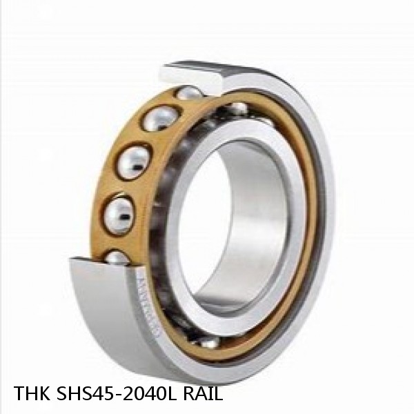 SHS45-2040L RAIL THK Linear Bearing,Linear Motion Guides,Global Standard Caged Ball LM Guide (SHS),Standard Rail (SHS) #1 image