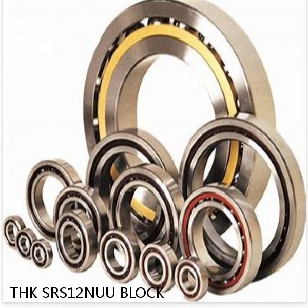 SRS12NUU BLOCK THK Linear Bearing,Linear Motion Guides,Miniature Caged Ball LM Guide (SRS),SRS-N Block #1 image
