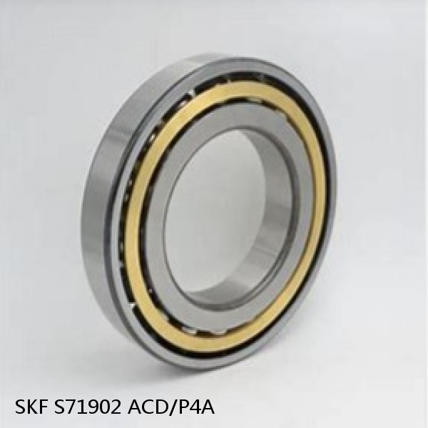 S71902 ACD/P4A SKF High Speed Angular Contact Ball Bearings #1 image