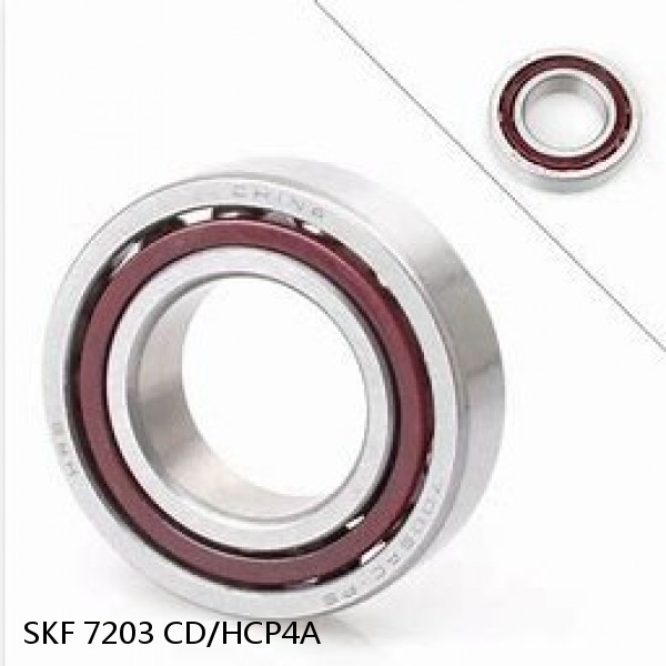 7203 CD/HCP4A SKF High Speed Angular Contact Ball Bearings #1 image