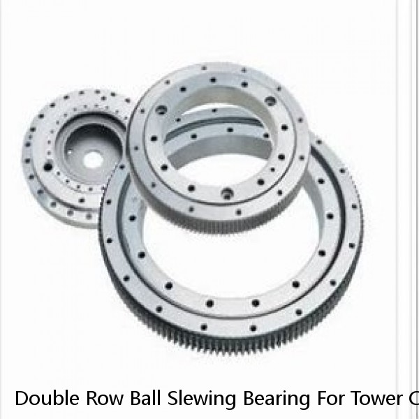 Double Row Ball Slewing Bearing For Tower Crane #1 image