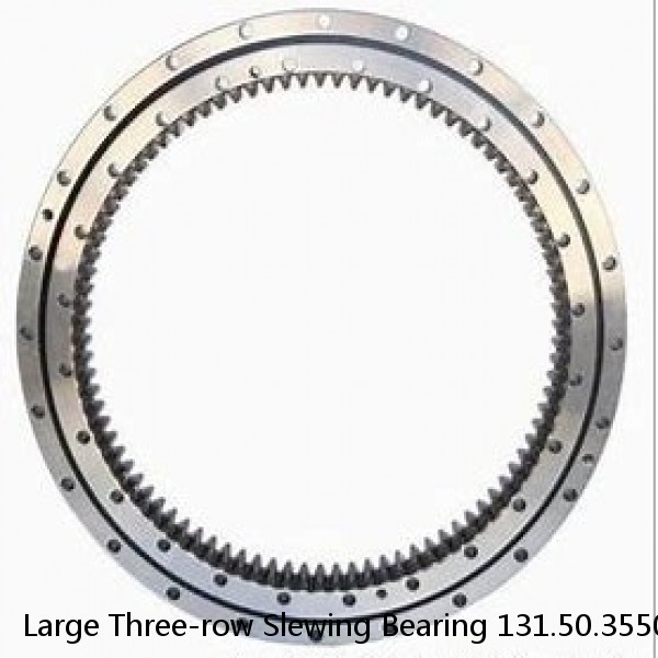 Large Three-row Slewing Bearing 131.50.3550 For Ladle Turret #1 image