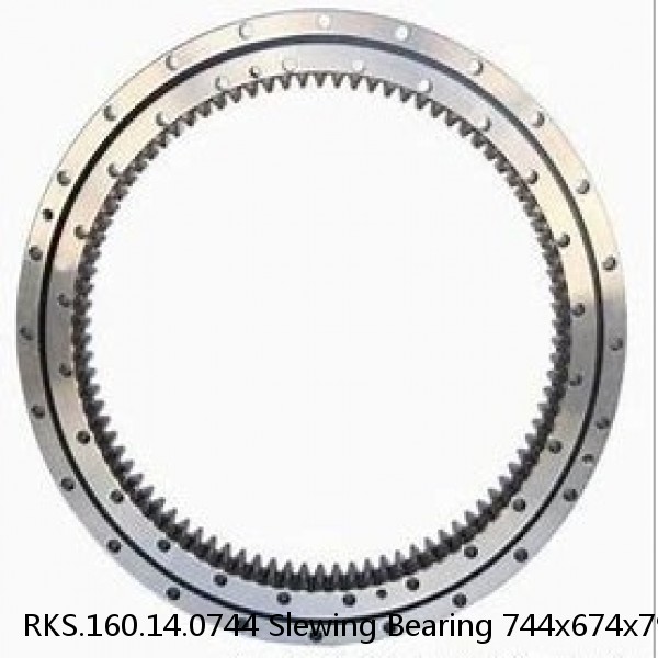 RKS.160.14.0744 Slewing Bearing 744x674x790mm #1 image