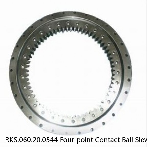 RKS.060.20.0544 Four-point Contact Ball Slewing Bearings Without A Gear #1 image