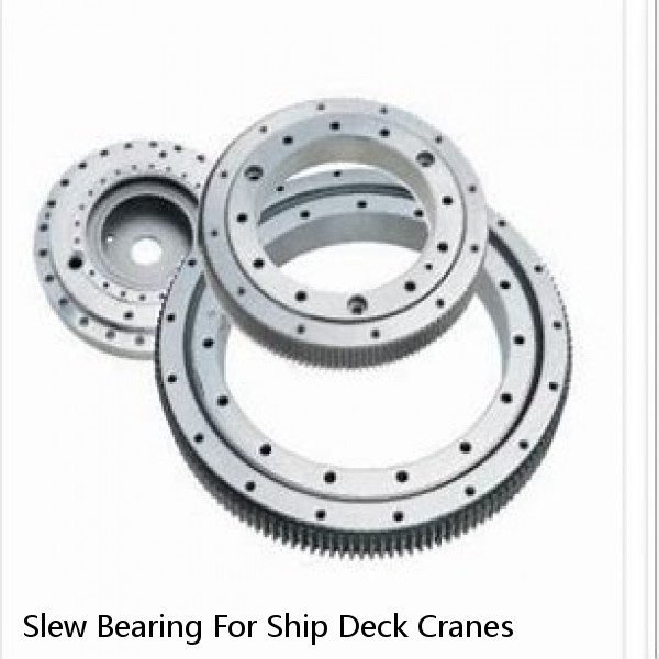 Slew Bearing For Ship Deck Cranes #1 image