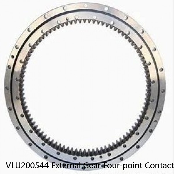 VLU200544 External Gear Four-point Contact Ball Slewing Bearing #1 image