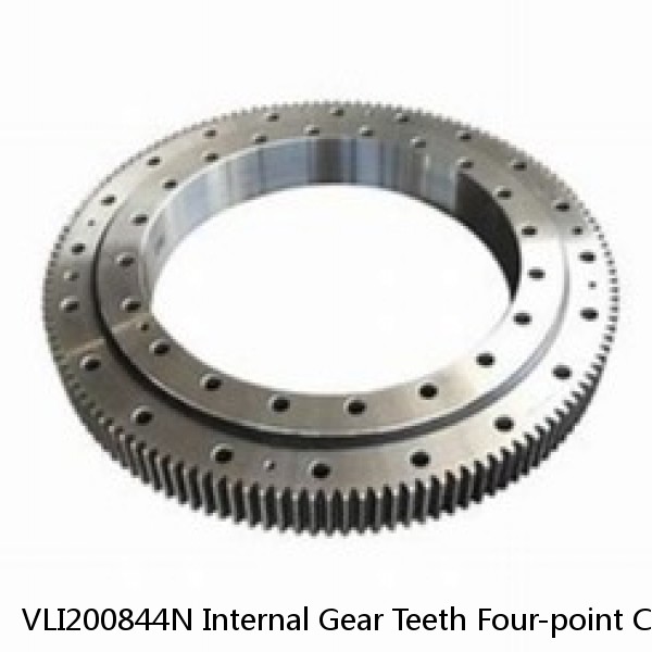 VLI200844N Internal Gear Teeth Four-point Contact Ball Slewing Bearing #1 image