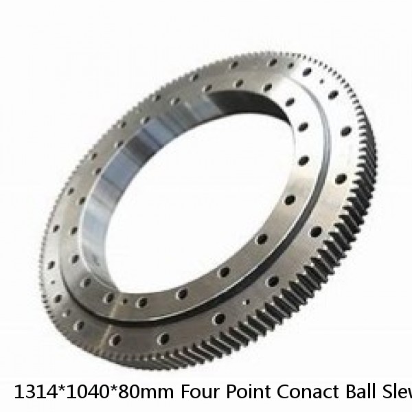 1314*1040*80mm Four Point Conact Ball Slewing Bearing #1 image