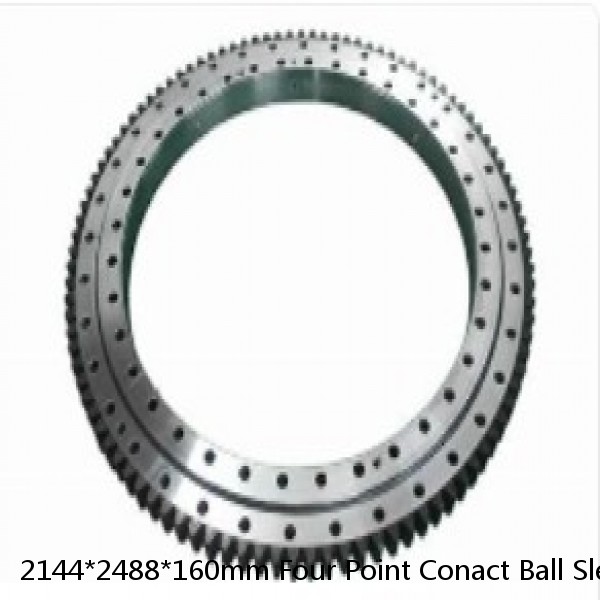 2144*2488*160mm Four Point Conact Ball Slewing Bearing #1 image